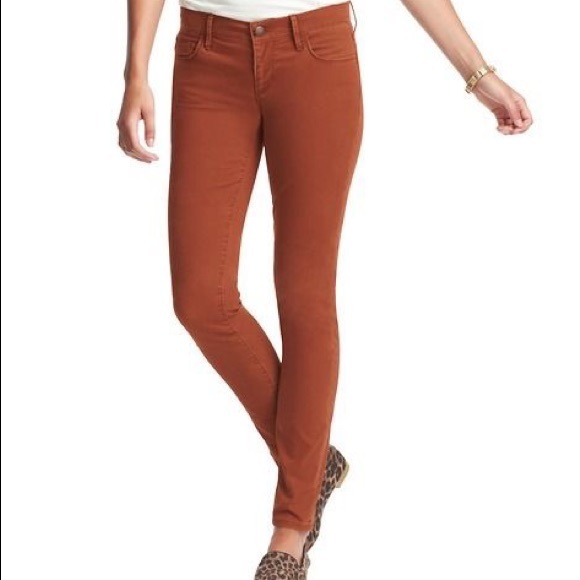 burnt orange jeans